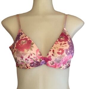 34B CATHERINE MALANDRINO Floral Bra